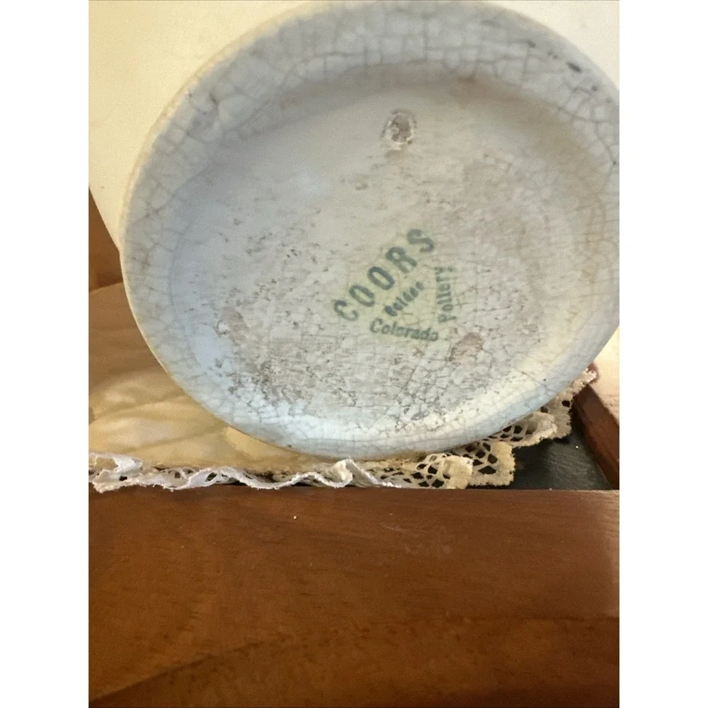 Coors pottery vase 8” tall‎
